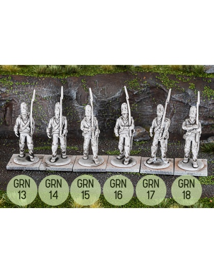 Napoleonic Spanish Grenadiers (Marching)