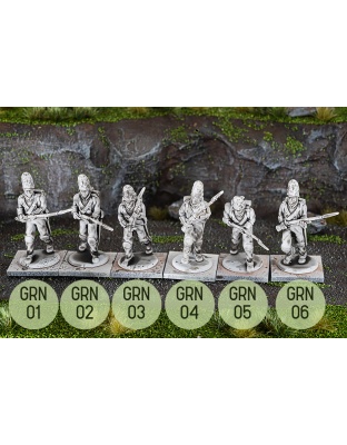 Napoleonic Spanish Grenadiers (Charging)