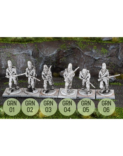 Napoleonic Spanish Grenadiers (Charging)