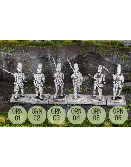 Napoleonic Spanish Grenadiers (Charging)