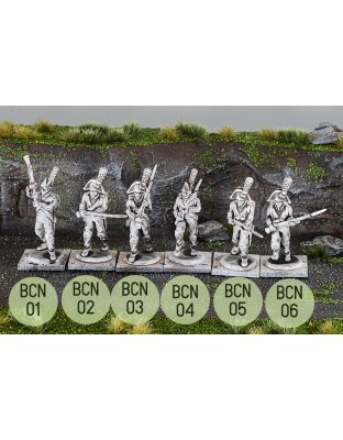 Napoleonic Spanish Fusiliers (Bicorne Charging)