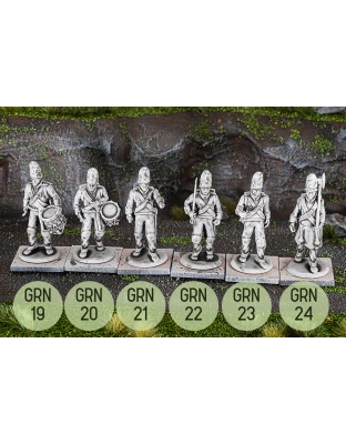 Napoleonic Spanish Grenadiers (Command)