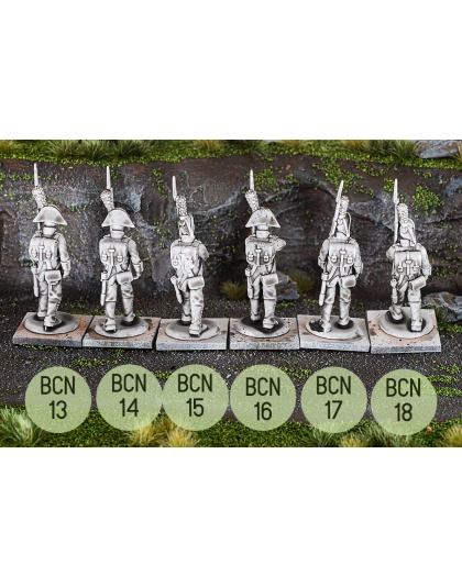 Napoleonic Spanish Fusiliers (Bicorne Marching)