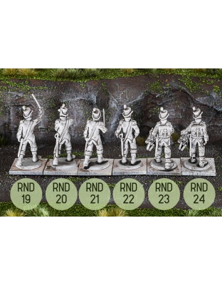 Napoleonic Spanish Fusiliers (Round Hat Command)