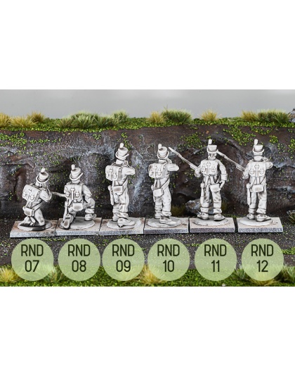 Napoleonic Spanish Fusiliers (Round Hat Firing)