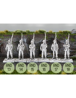 Napoleonic Spanish Fusiliers (Round Hat Marching)