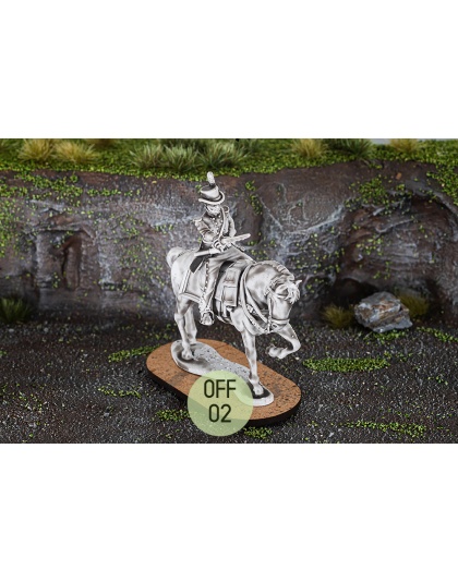 Napoleonic Spanish Mounted Officer a (Round Hat)