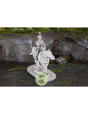 Napoleonic Spanish Mounted Officer b (Round Hat)