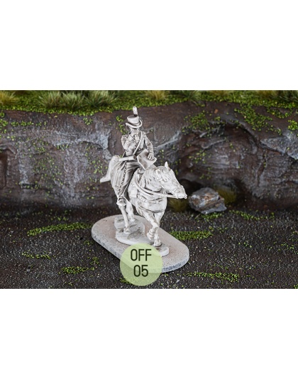 Napoleonic Spanish Mounted Officer b (Round Hat)