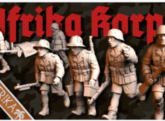 28mm Akrika Korps Figures